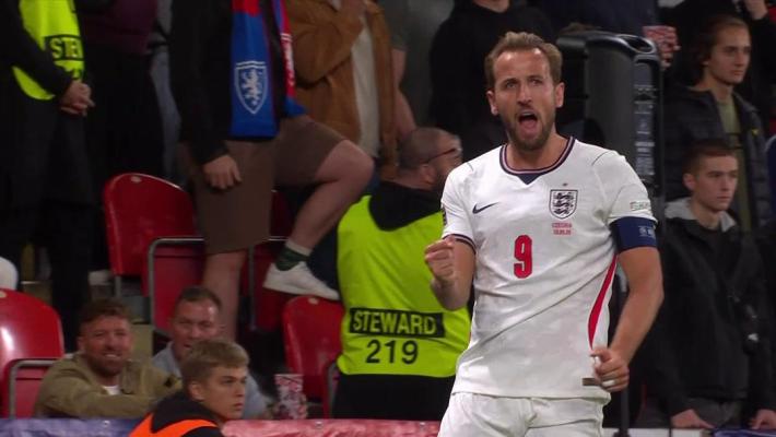 [进球视频]一剑封喉！凯恩敏锐抢点左脚抽射破门